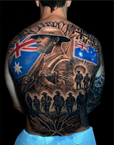 British War Hero Tattoo